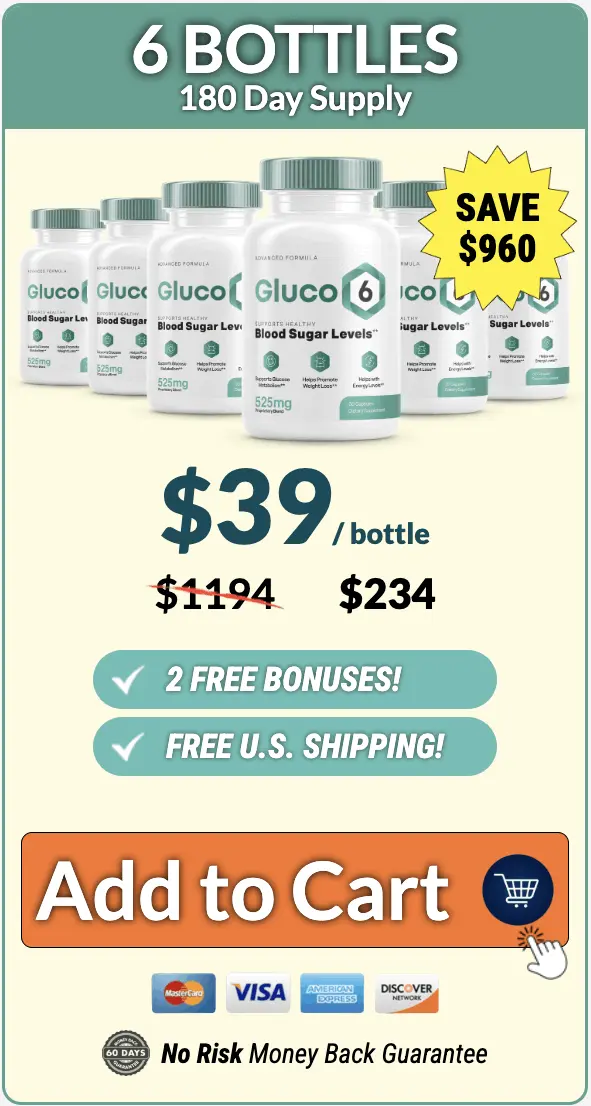 Gluco6 USA official website